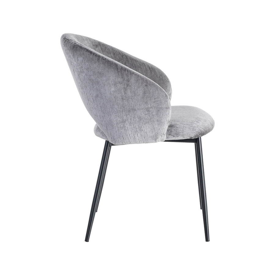 SILLA GRIS TEJIDO-METAL CONTRACT 58 X 60 X 80,50 CM