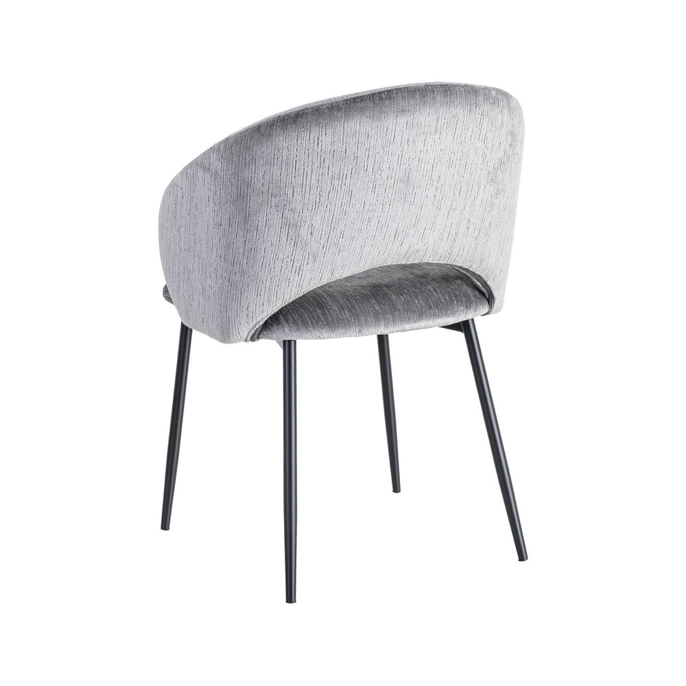SILLA GRIS TEJIDO-METAL CONTRACT 58 X 60 X 80,50 CM