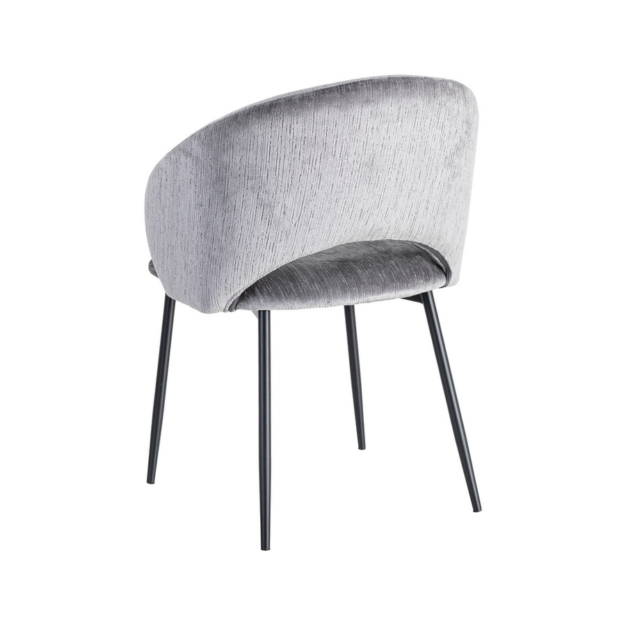 SILLA GRIS TEJIDO-METAL CONTRACT 58 X 60 X 80,50 CM
