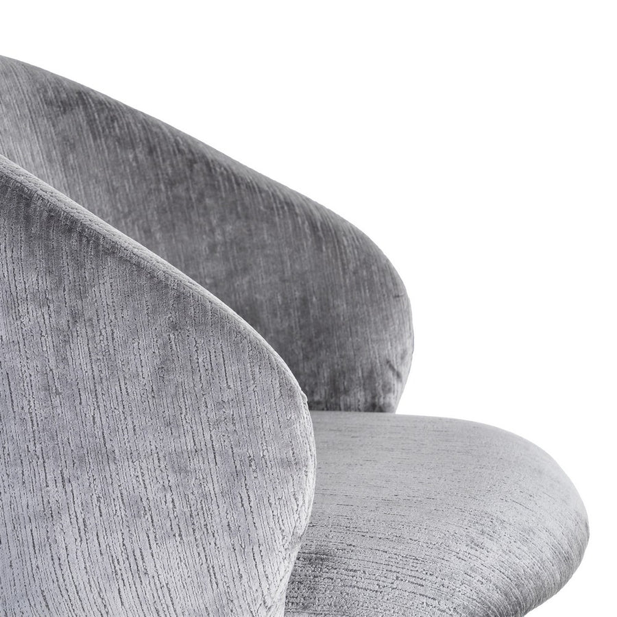 SILLA GRIS TEJIDO-METAL CONTRACT 58 X 60 X 80,50 CM