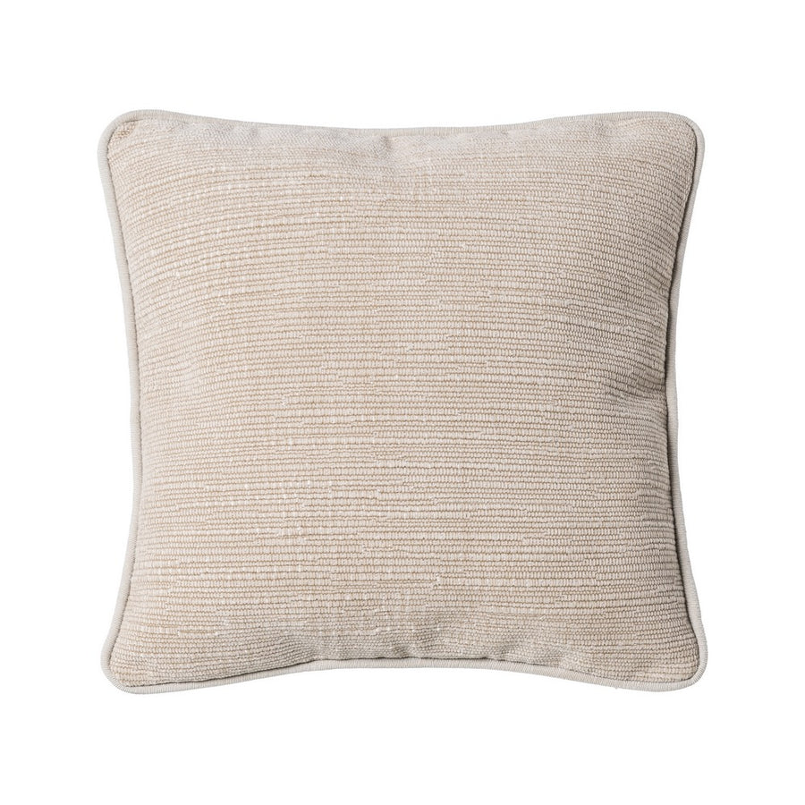 COJÍN BEIGE POLIESTER 43 X 43 CM