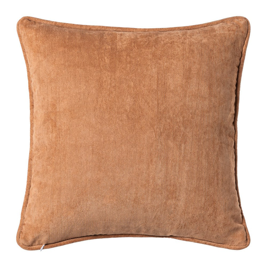 COJÍN OCRE POLIESTER 43 X 43 CM