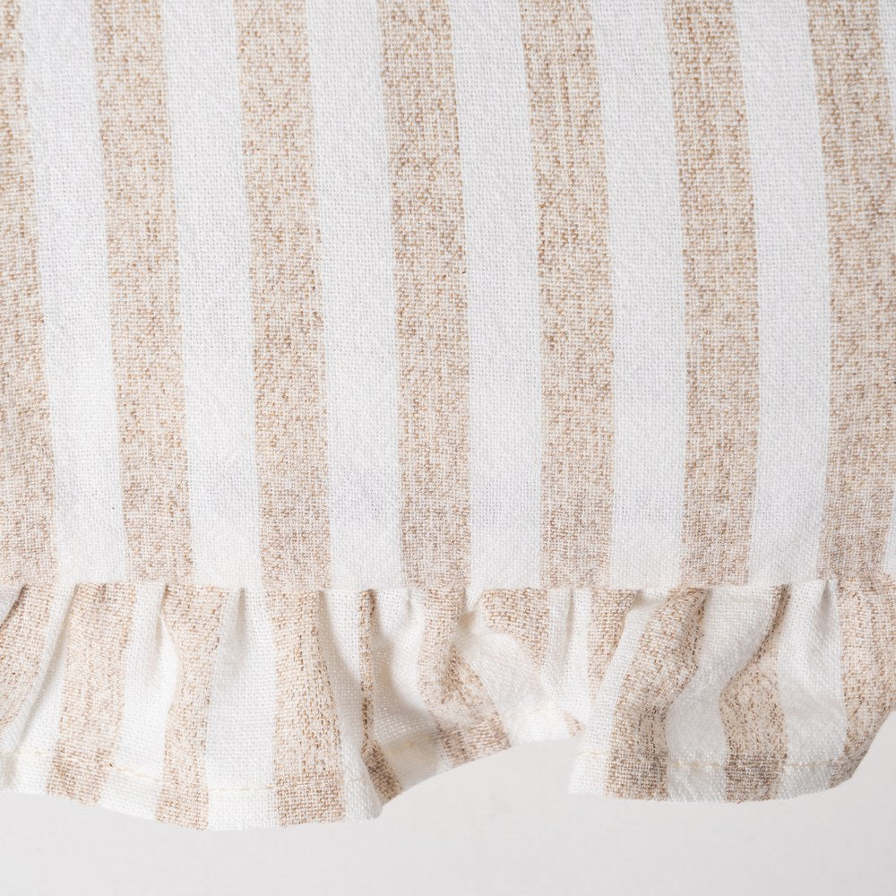 COJ�N RAYAS BEIGE ALGOD�N 50 X 30 CM