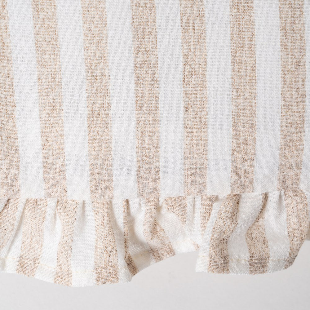COJ�N RAYAS BEIGE ALGOD�N 43 X 43 CM