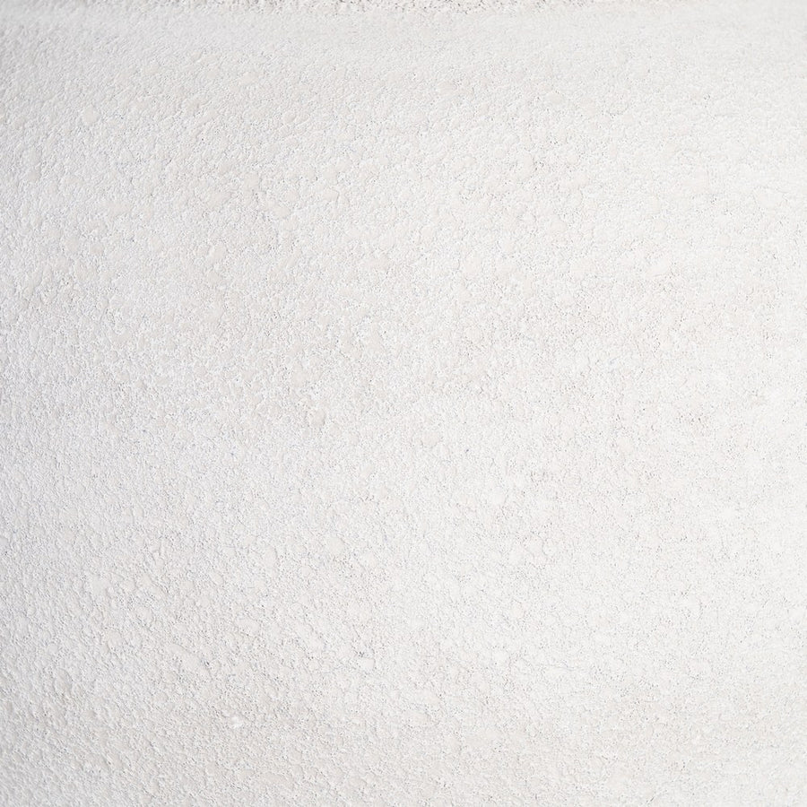 MACETERO BLANCO CERÁMICA DECORACIÓN 30 X 30 X 40 CM