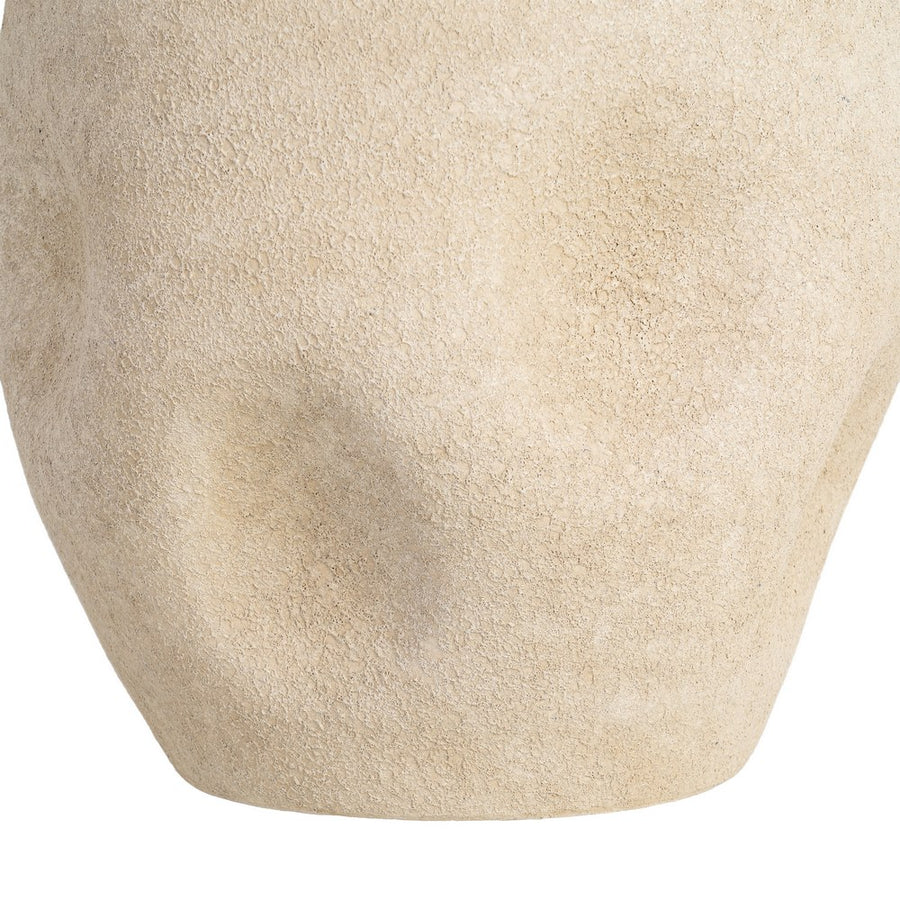 MACETERO PIEDRA CERÁMICA DECORACIÓN 30 X 30 X 29 CM