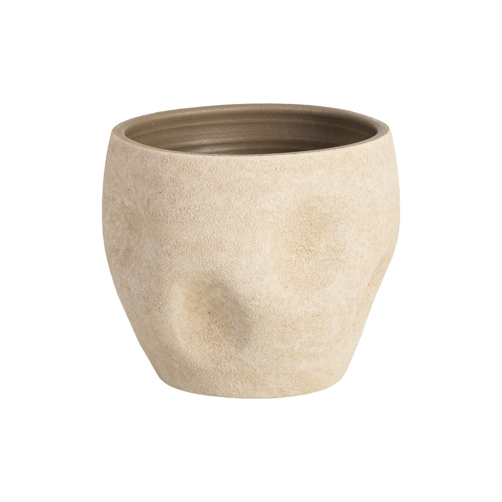 MACETERO PIEDRA CER�MICA DECORACI�N 30 X 30 X 29 CM