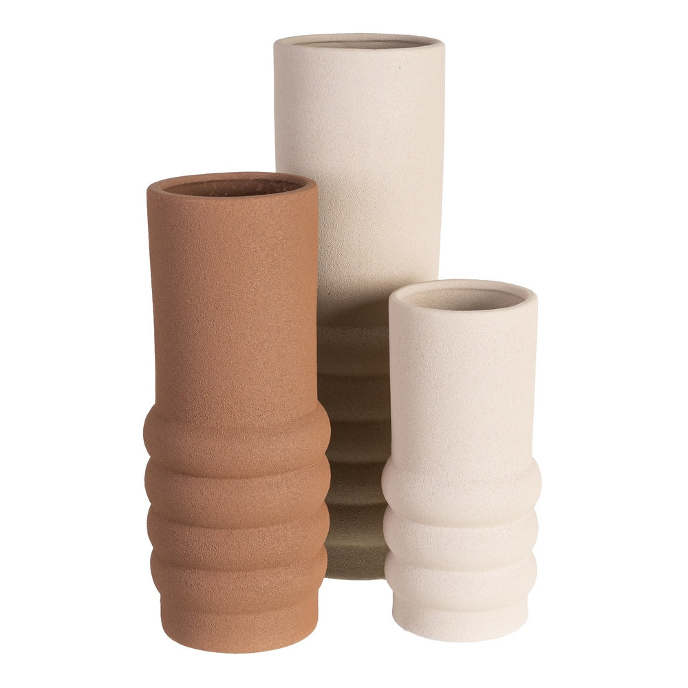 JARR�N MARR�N CER�MICA DECORACI�N 15 X 15 X 40 CM