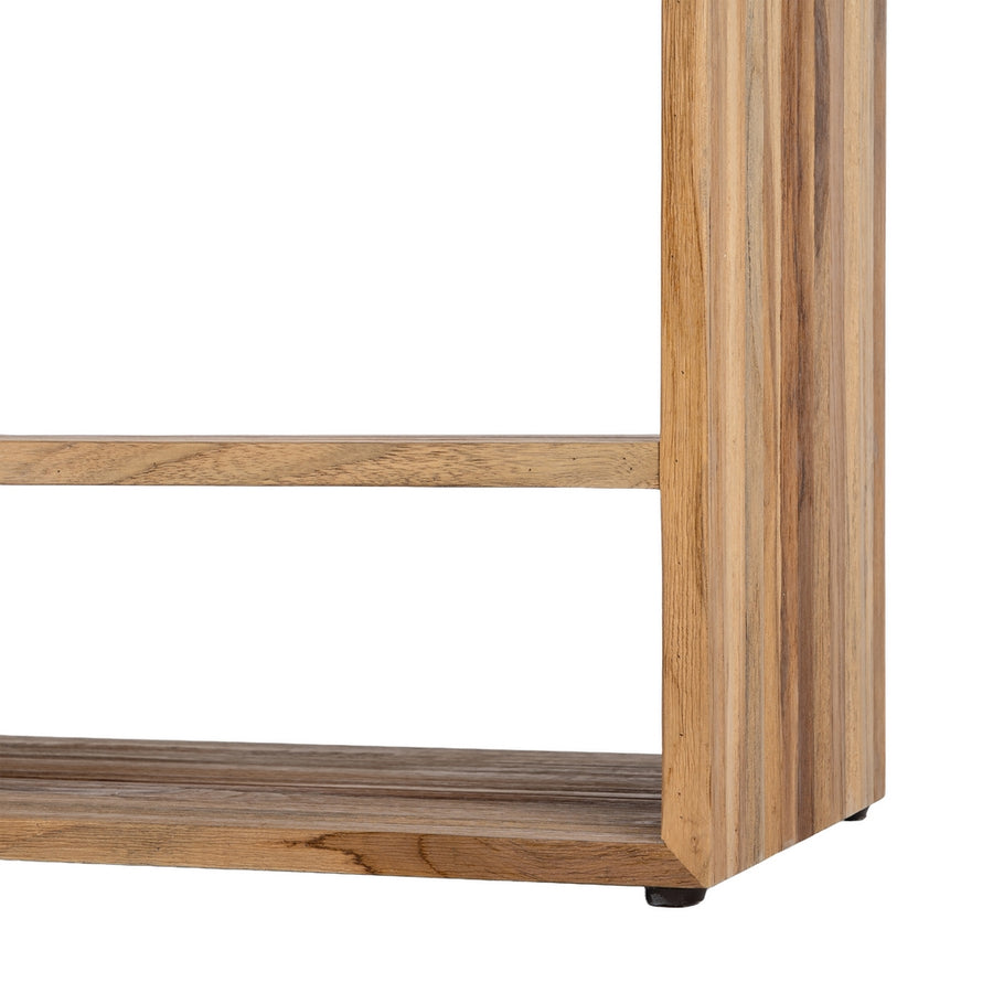 MUEBLE TV NATURAL MADERA DE TECA SALÓN 140 X 30 X 55 CM