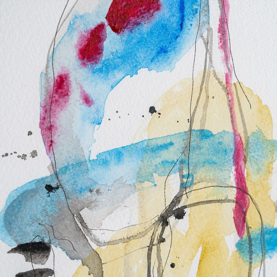 ABSTRACT PAINTING 2/M 52 X 4 X 62 CM