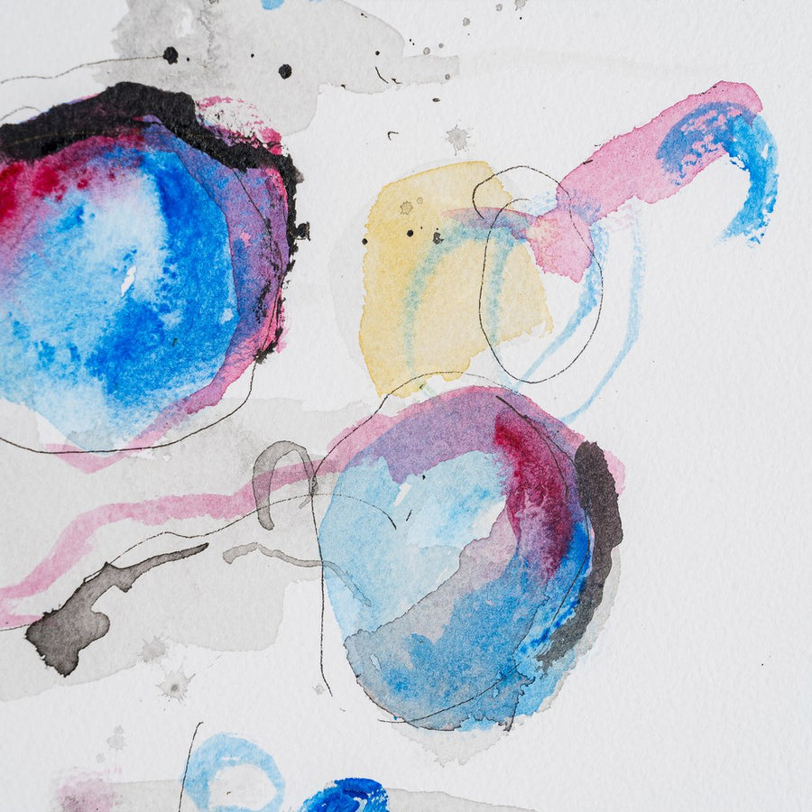 ABSTRACT PAINTING 2/M 52 X 4 X 62 CM