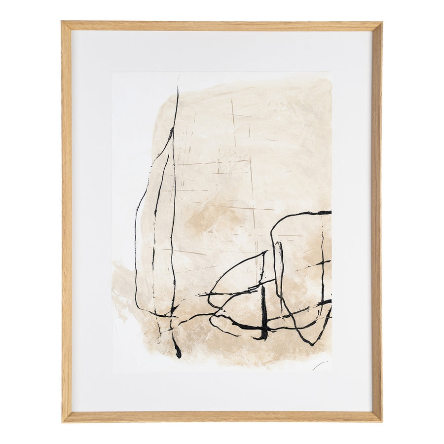 CUADRO PINTURA ABSTRACTO 2/M 82 X 4 X 104 CM