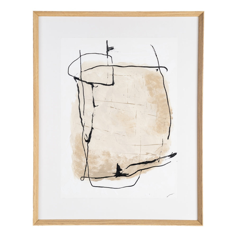 CUADRO PINTURA ABSTRACTO 2/M 82 X 4 X 104 CM