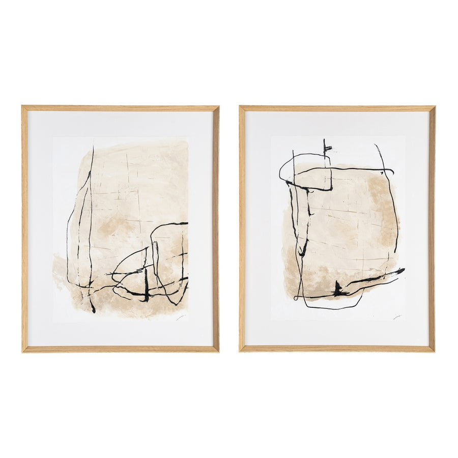 CUADRO PINTURA ABSTRACTO 2/M 82 X 4 X 104 CM