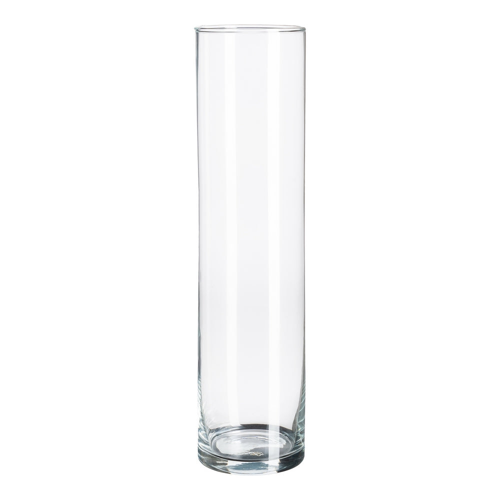JARR�N CIL�NDRICO CRISTAL DECORACI�N 10 X 10 X 40 CM