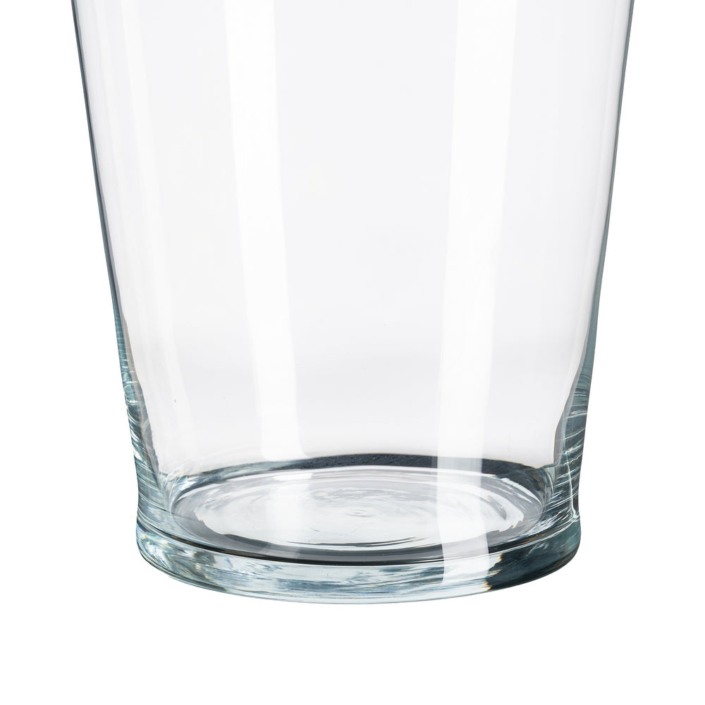 JARR�N TRANSPARENTE CRISTAL DECORACI�N 24 X 24 X 35 CM
