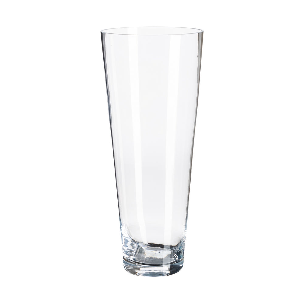 JARR�N TRANSPARENTE CRISTAL DECORACI�N 18 X 18 X 43 CM