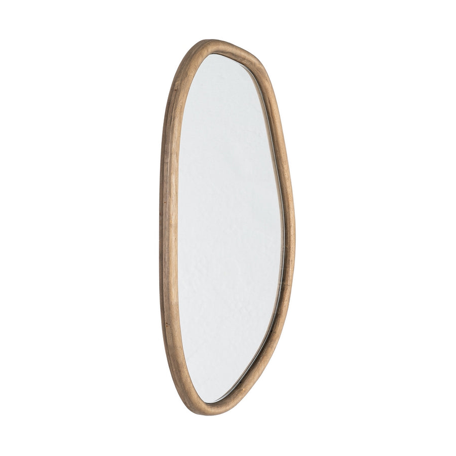 ESPEJO NATURAL MADERA DECORACIÓN 38,50 X 3 X 62 CM