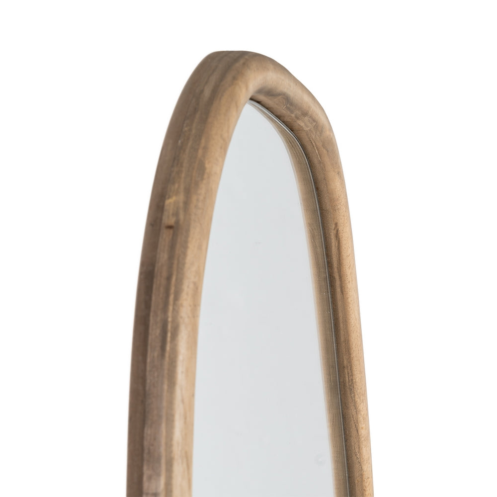 ESPEJO NATURAL MADERA DECORACI�N 38,50 X 3 X 62 CM