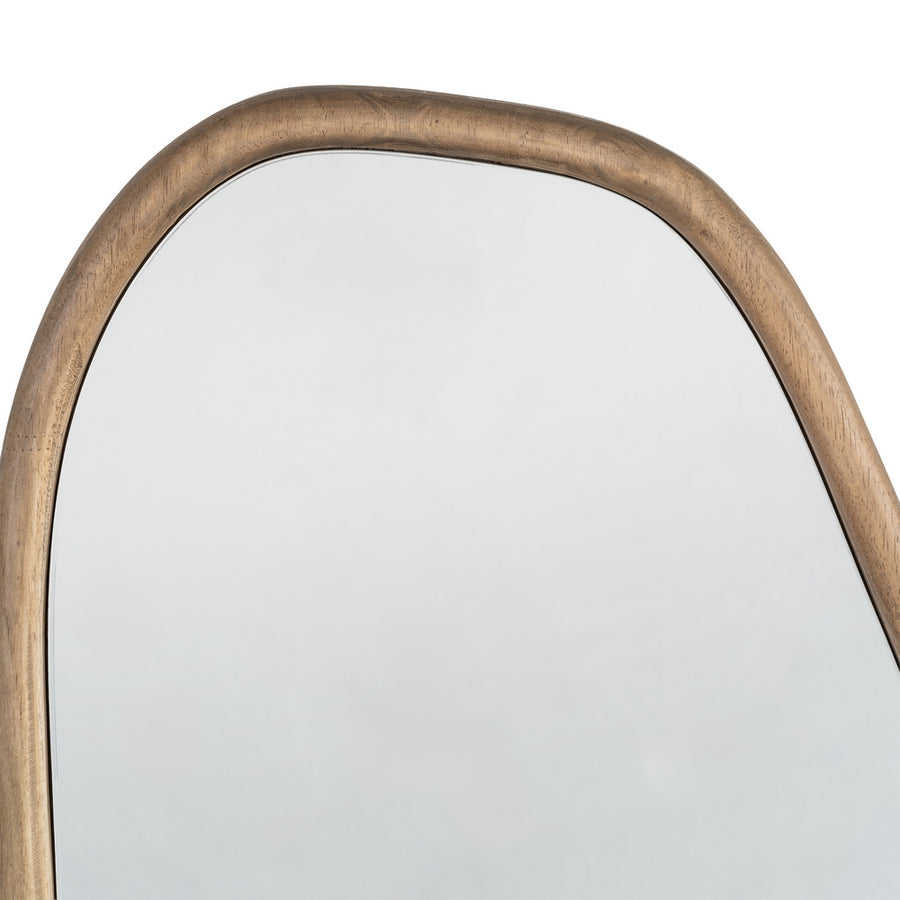 ESPEJO NATURAL MADERA DECORACIÓN 38,50 X 3 X 62 CM