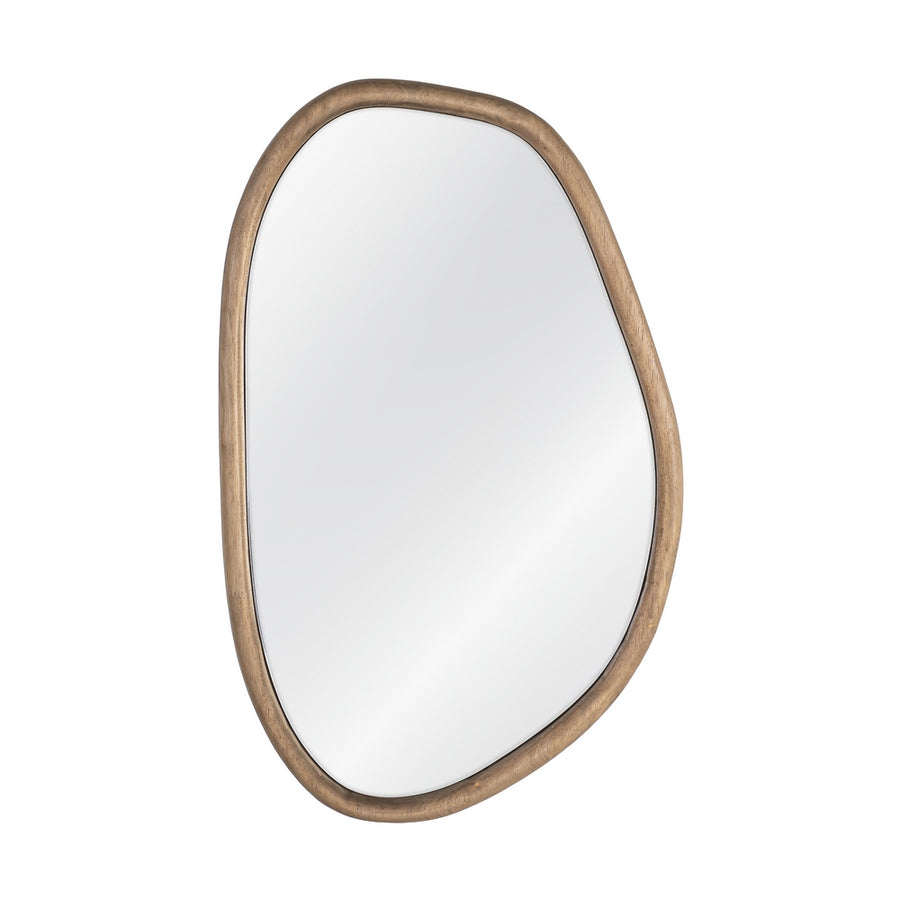 ESPEJO NATURAL MADERA DECORACIÓN 38,50 X 3 X 62 CM