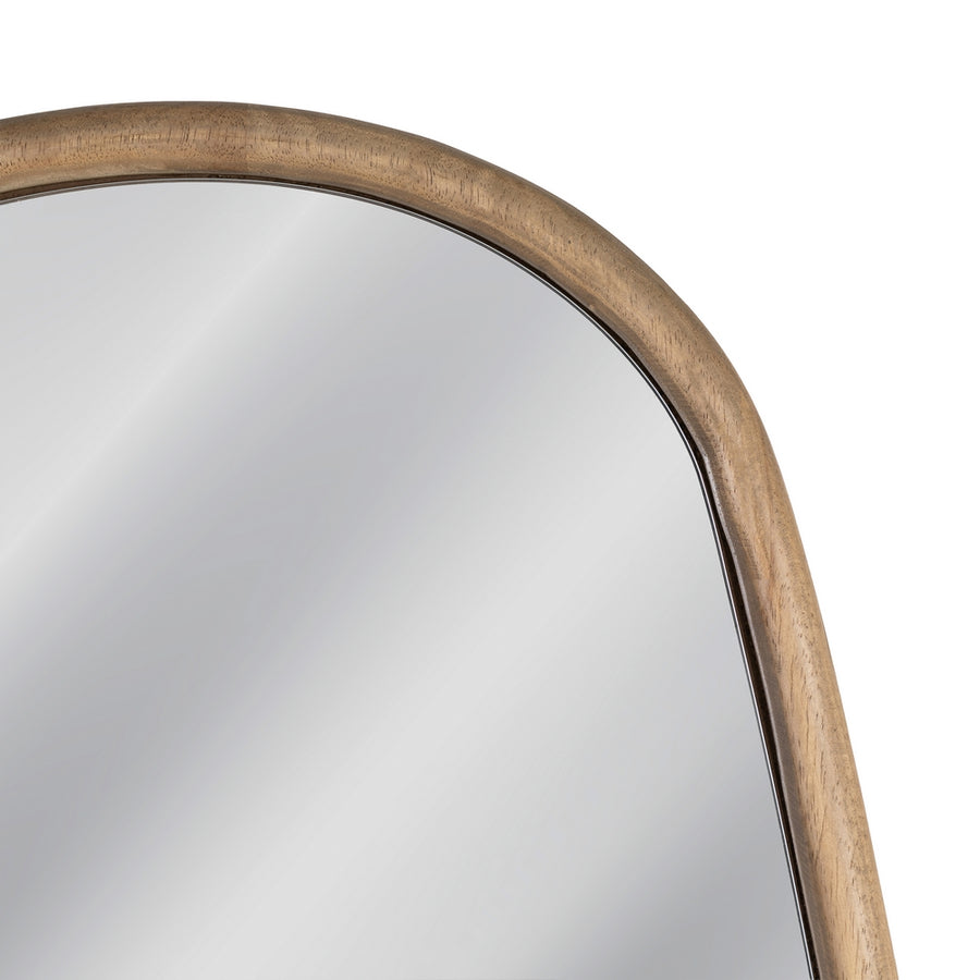ESPEJO NATURAL MADERA DECORACIÓN 57 X 3 X 130 CM