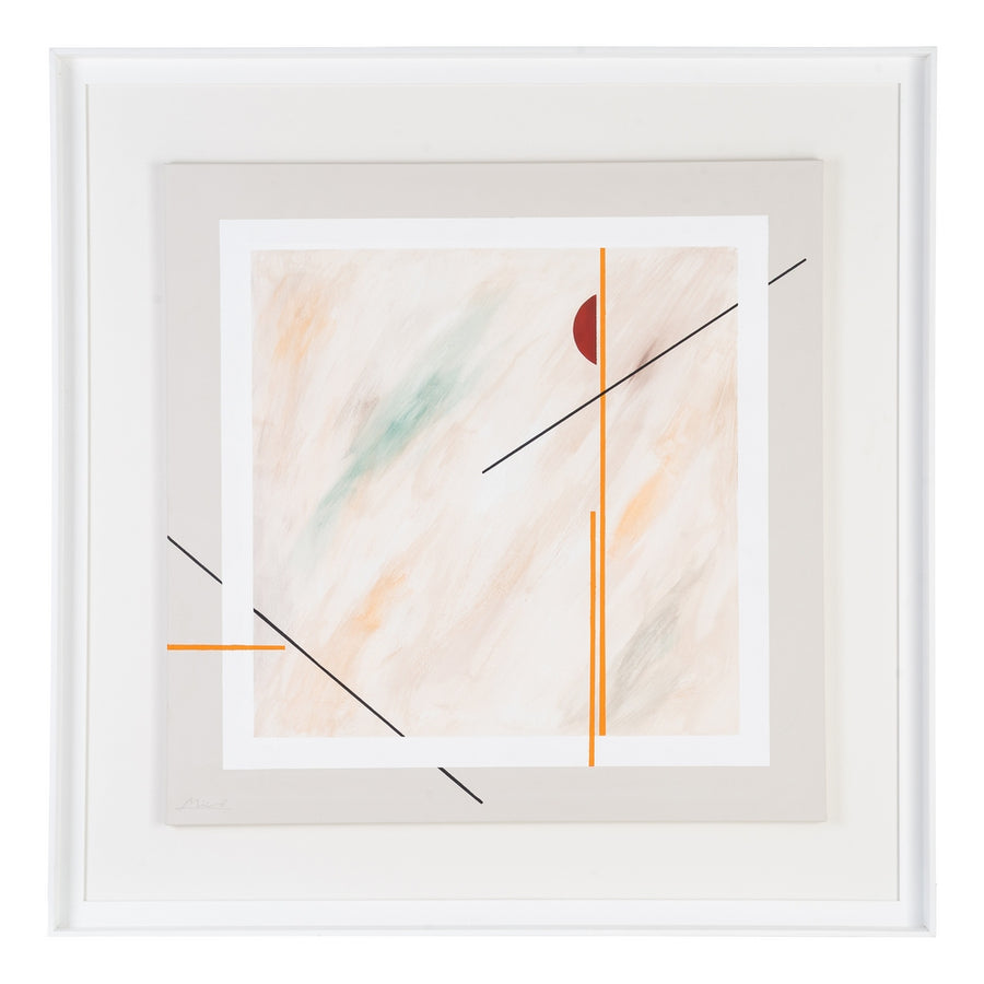 CUADRO PINTURA ABSTRACTO LIENZO 2/M 98 X 98 CM