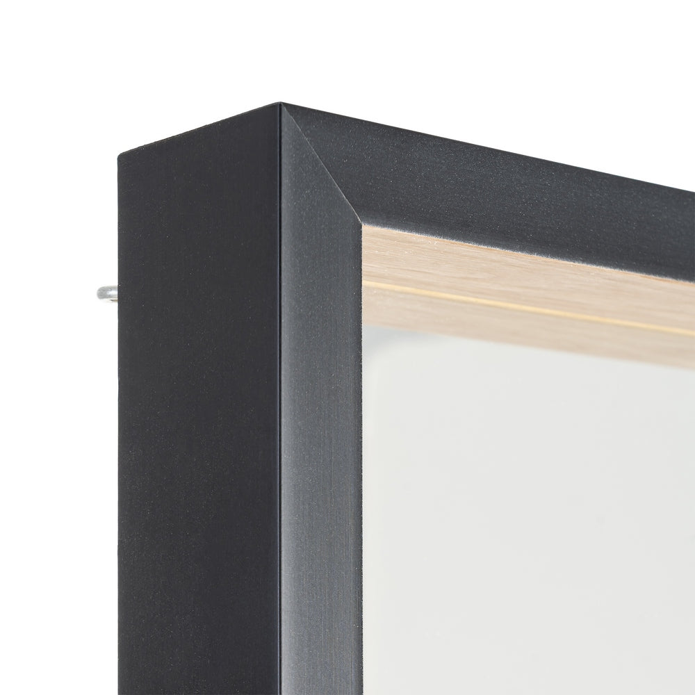 AYOUS WOOD MIRROR DECORATION 77 X 77 CM