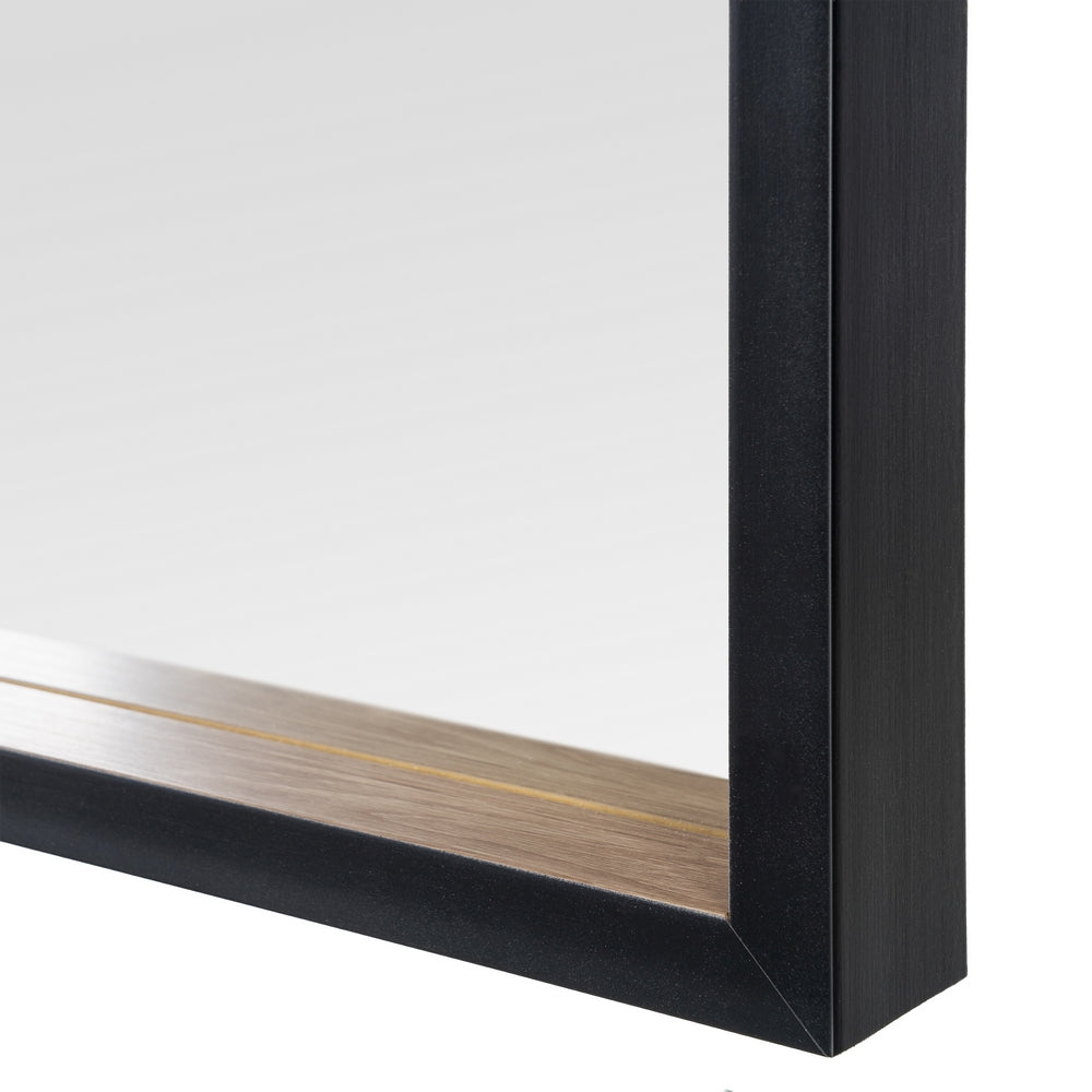 AYOUS WOOD MIRROR DECORATION 77 X 77 CM