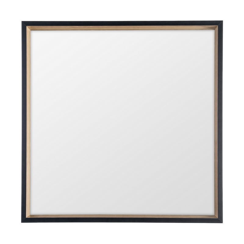 ESPEJO MADERA DE AYOUS DECORACIÓN 77 X 77 CM