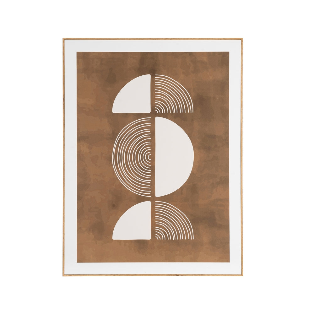 CUADRO CIRCULAR 2/M MADERA IMPRESO 61,50 X 3,50 X 81 CM