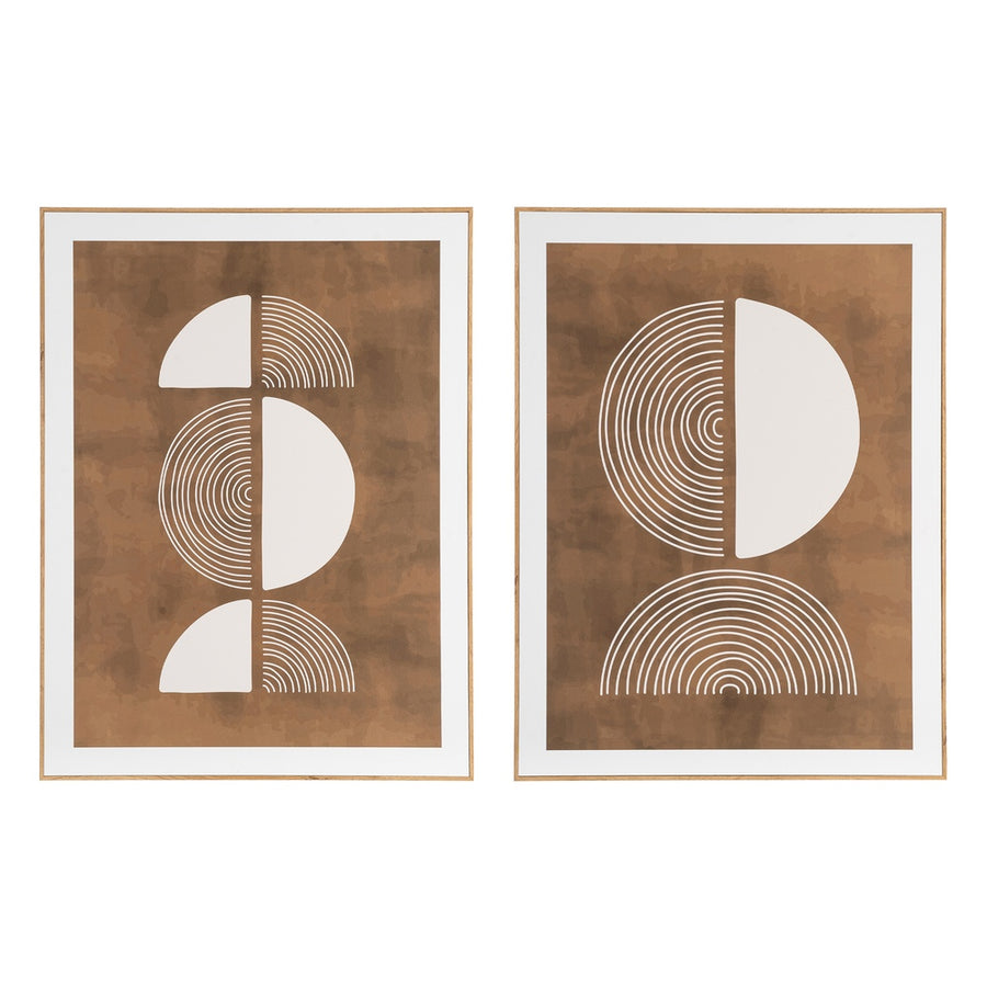 ROUND PICTURE 2/M PRINTED WOOD 61.50 X 3.50 X 81 CM