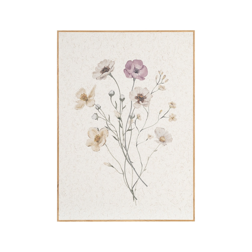 CUADRO FLOR 2/M MADERA IMPRESO 51,50 X 3,50 X 71,50 CM
