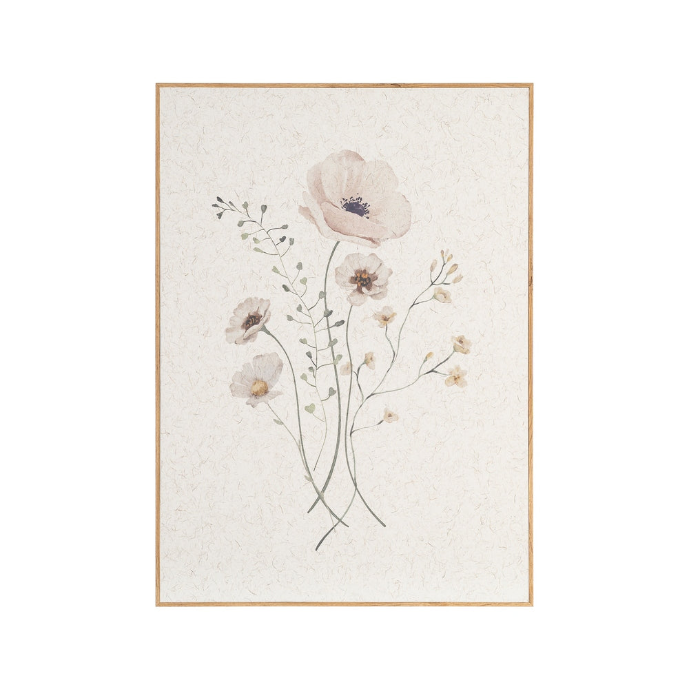 CUADRO FLOR 2/M MADERA IMPRESO 51,50 X 3,50 X 71,50 CM