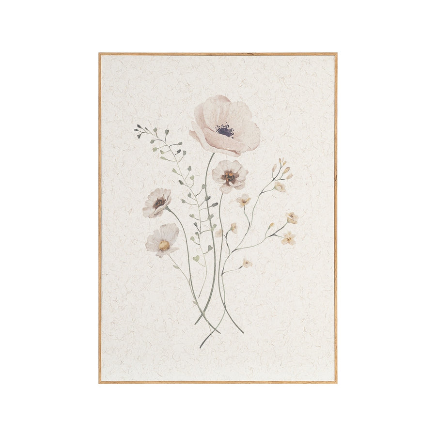 CUADRO FLOR 2/M MADERA IMPRESO 51,50 X 3,50 X 71,50 CM