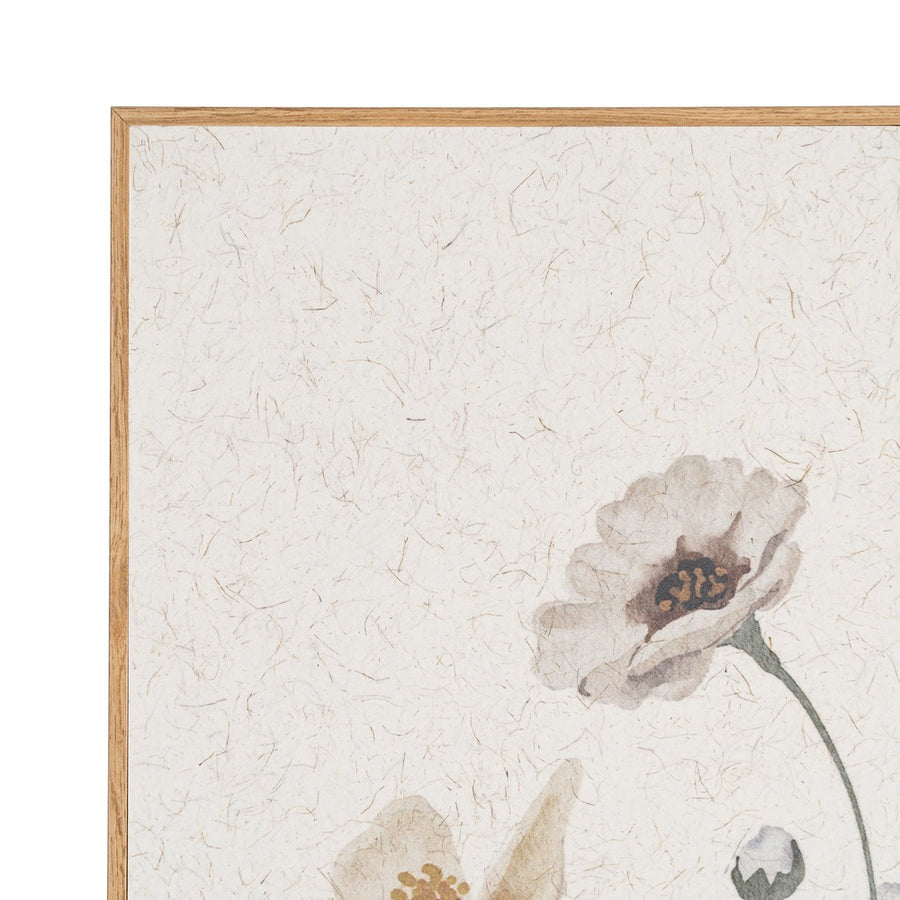 CUADRO FLOR 2/M MADERA IMPRESO 51,50 X 3,50 X 71,50 CM