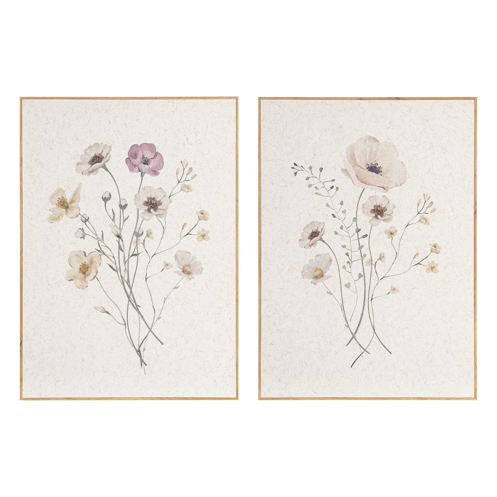 CUADRO FLOR 2/M MADERA IMPRESO 51,50 X 3,50 X 71,50 CM