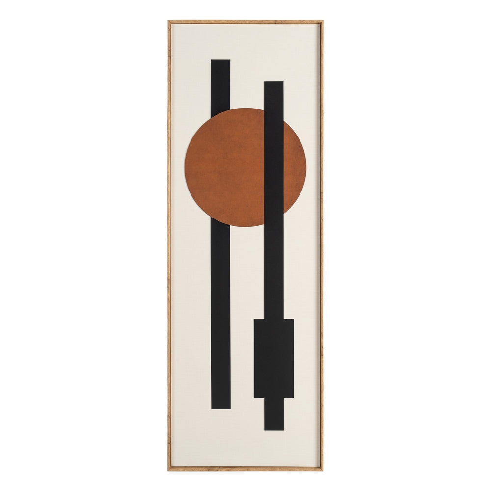 CUADRO MIX TALLADO&PRINT MADERA 152 X 3,50 X 52 CM