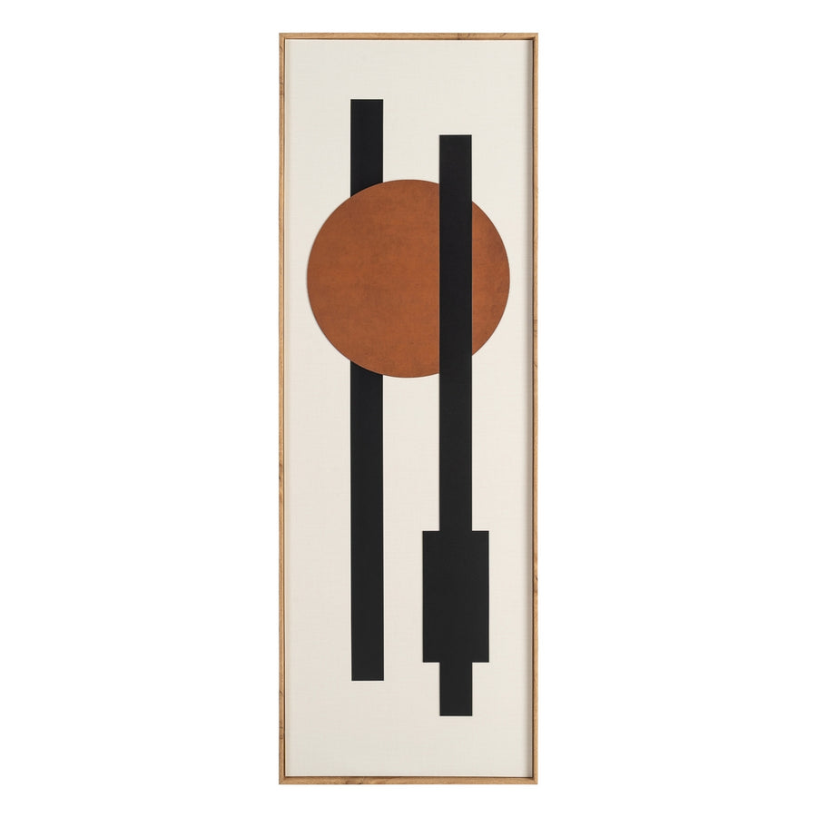 CUADRO MIX TALLADO&PRINT MADERA 152 X 3,50 X 52 CM