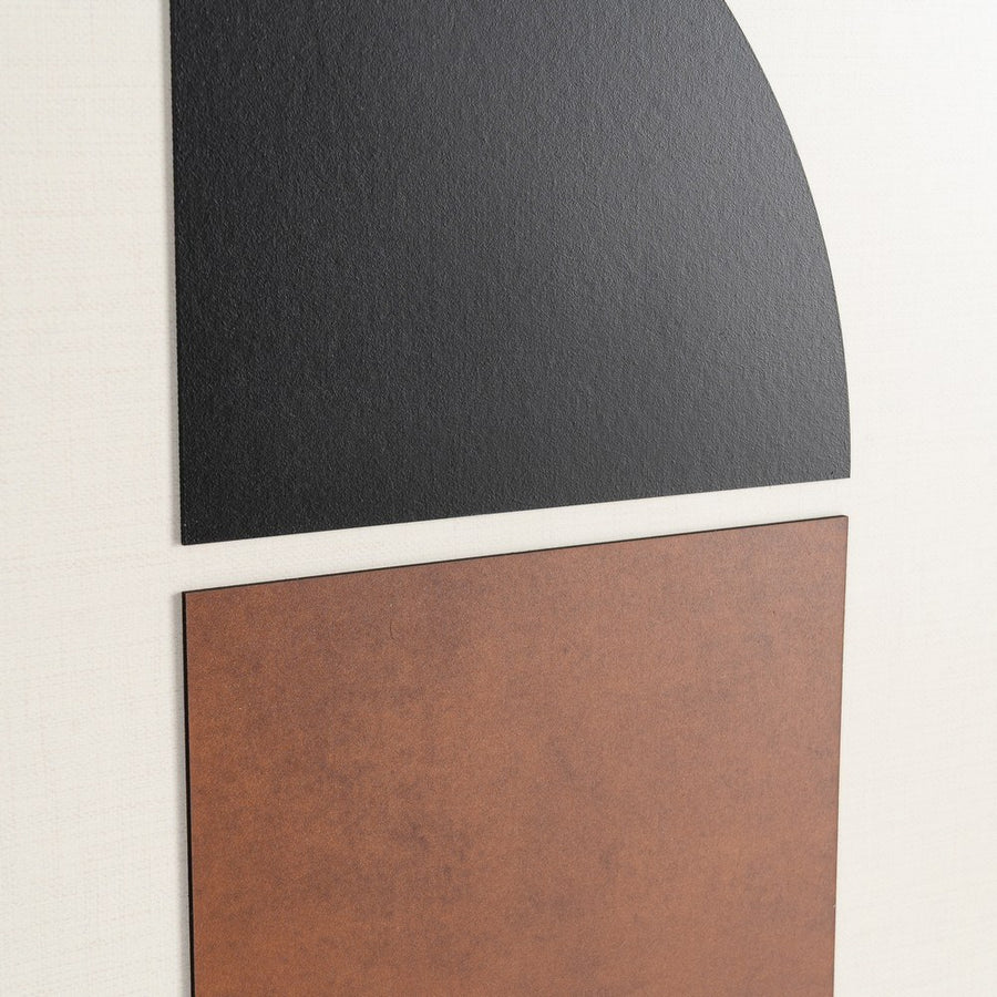 MIXED CARVED & PRINTED WOODEN PICTURE 152 X 3.50 X 52 CM
