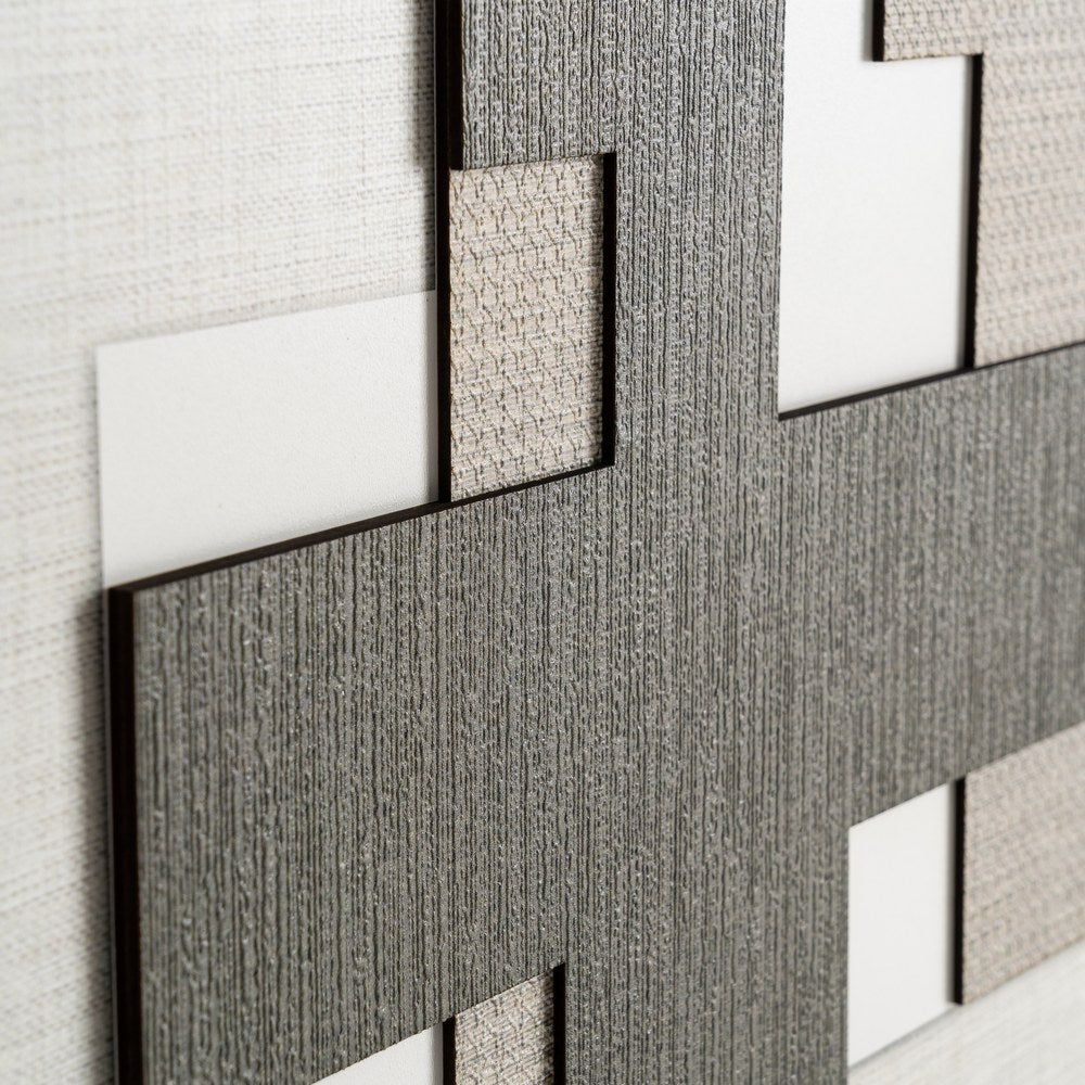 CUADRO MIX TALLADO&PRINT VERDE MADERA 152 X 3,50 X 52 CM