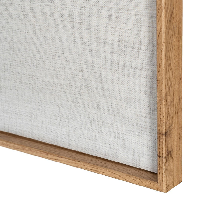 CARVED & PRINT MIX WOODEN FRAME GREEN 152 X 3.50 X 52 CM