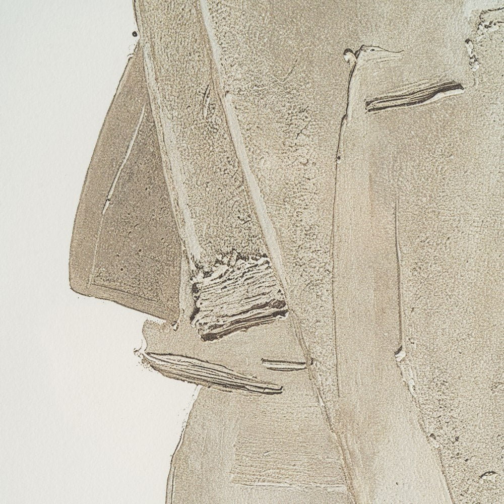 CUADRO ABSTRACTO MADERA-CRISTAL IMPRESO 76 X 3 X 98 CM