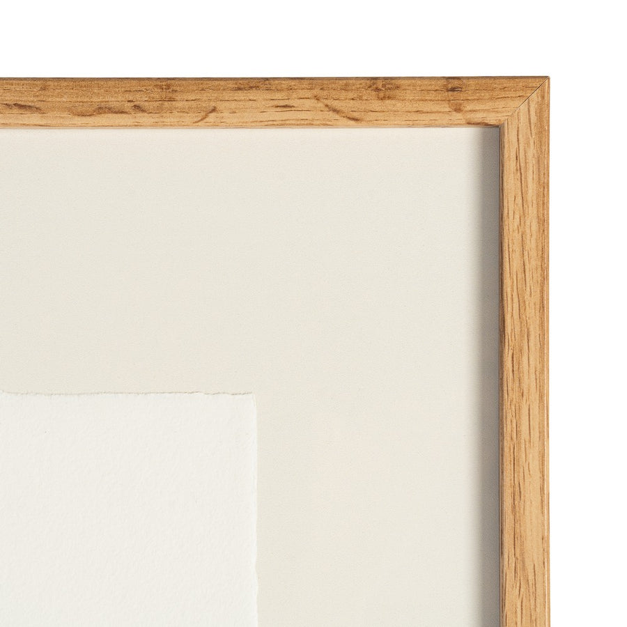 CUADRO ABSTRACTO MADERA-CRISTAL IMPRESO 76 X 3 X 98 CM