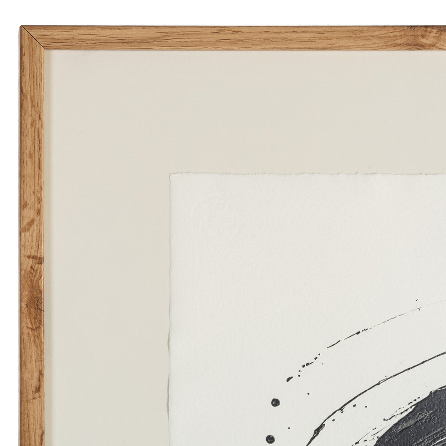 CUADRO ABSTRACTO MADERA-CRISTAL IMPRESO 76 X 3 X 98 CM