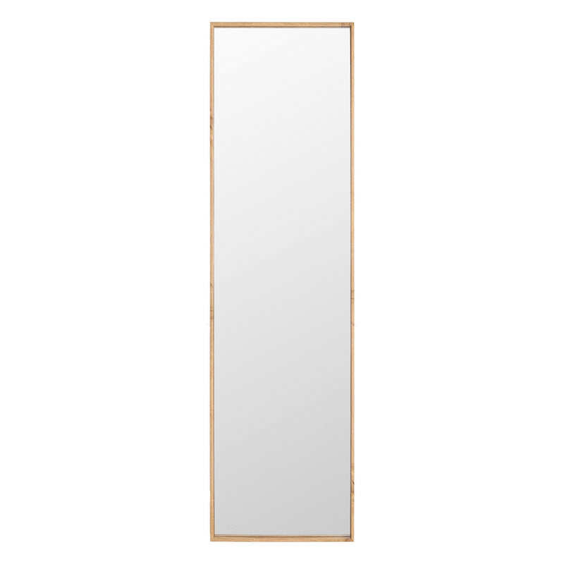 ESPEJO MARRÓN MADERA DECORACIÓN 40 X 3 X 143 CM