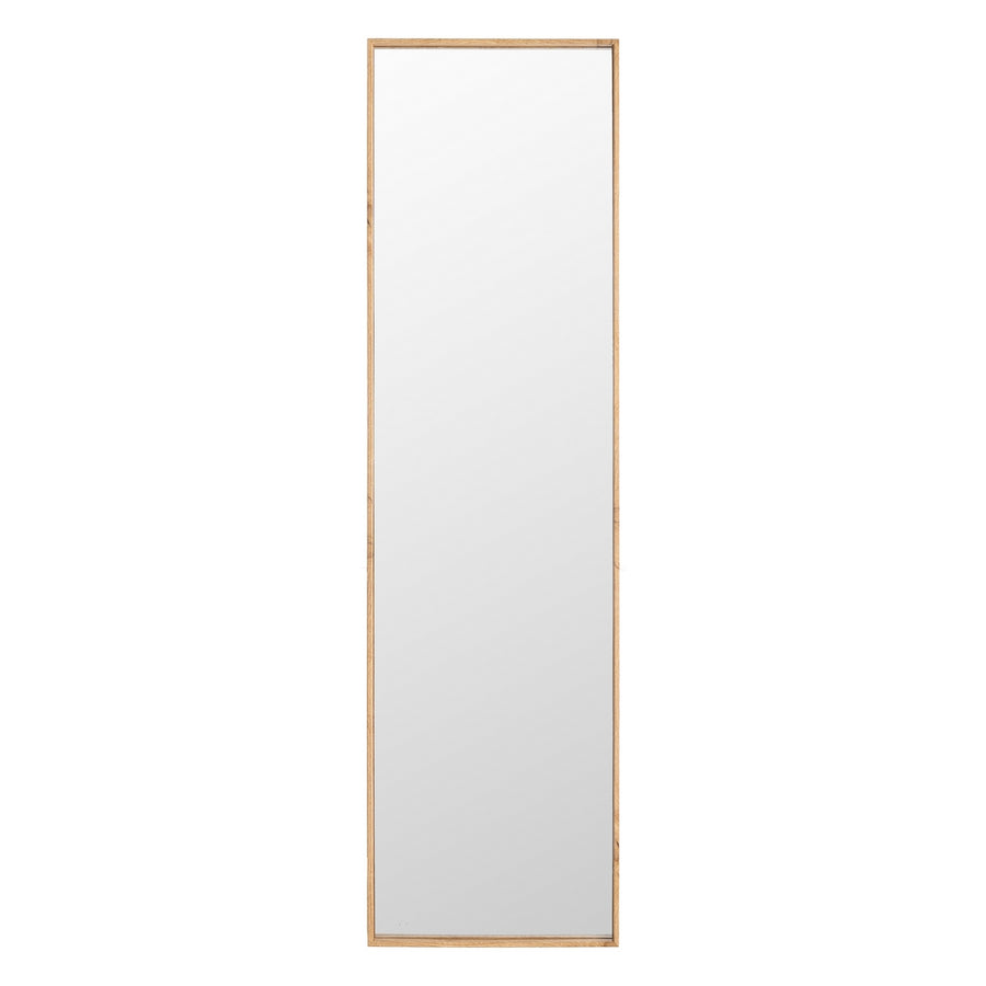 ESPEJO MARRÓN MADERA DECORACIÓN 40 X 3 X 143 CM