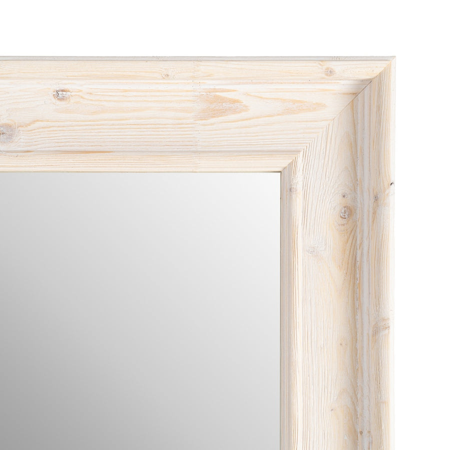 ESPEJO BLANCO MADERA DECORACIÓN 70 X 4,30 X 171 CM
