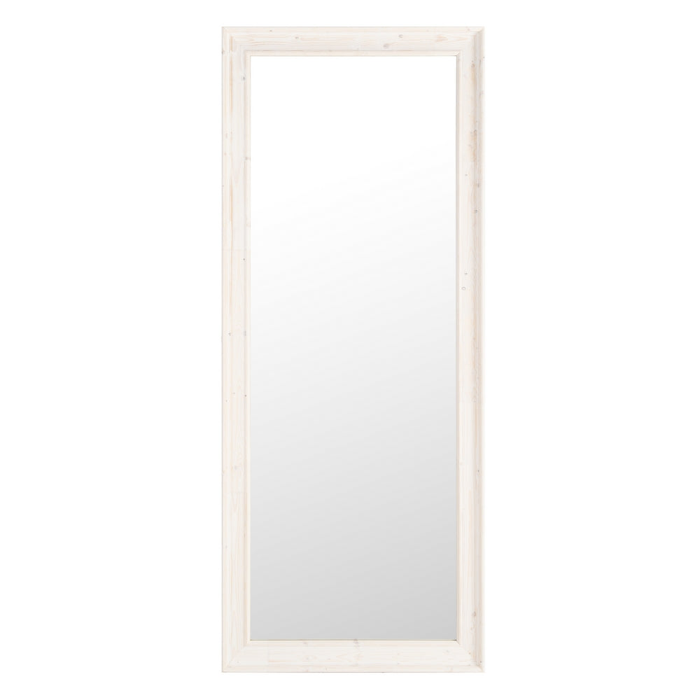 ESPEJO BLANCO MADERA DECORACIÓN 70 X 4,30 X 171 CM