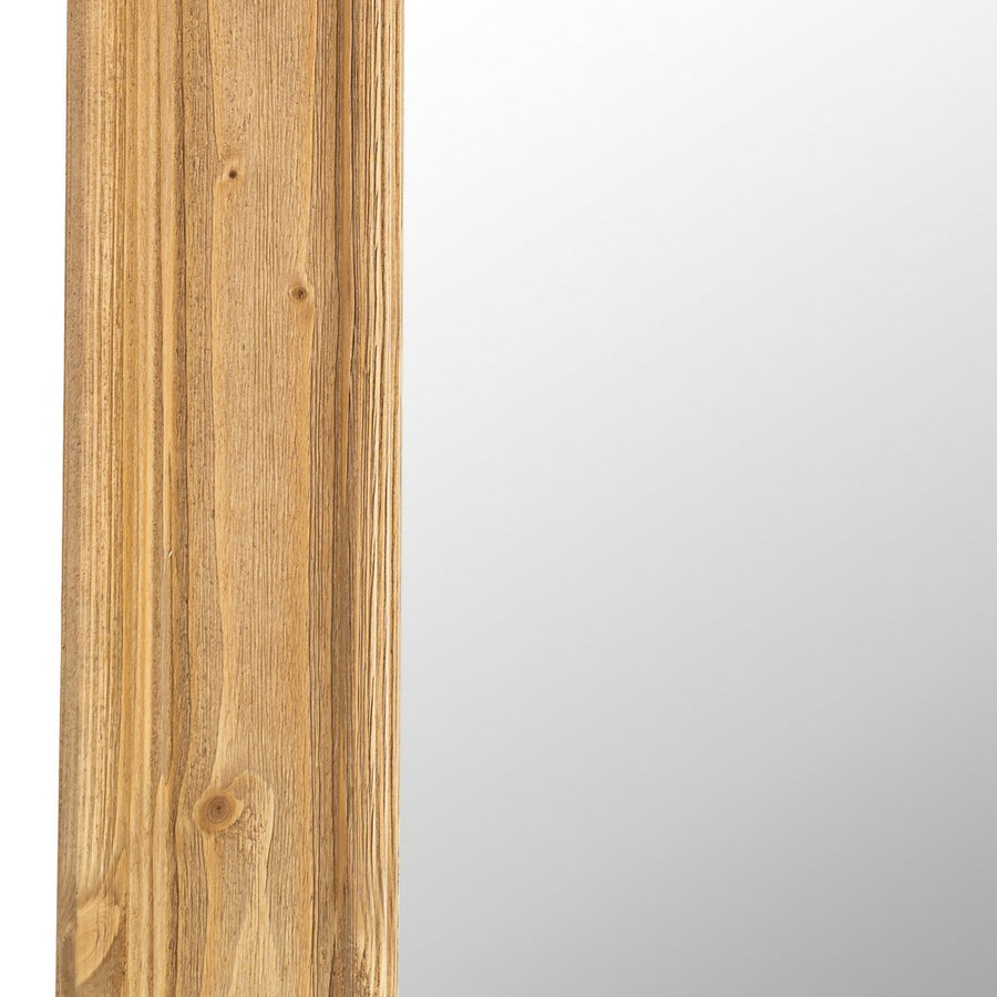 ESPEJO MARRÓN CLARO MADERA DECORACIÓN 70 X 4 X 171 CM